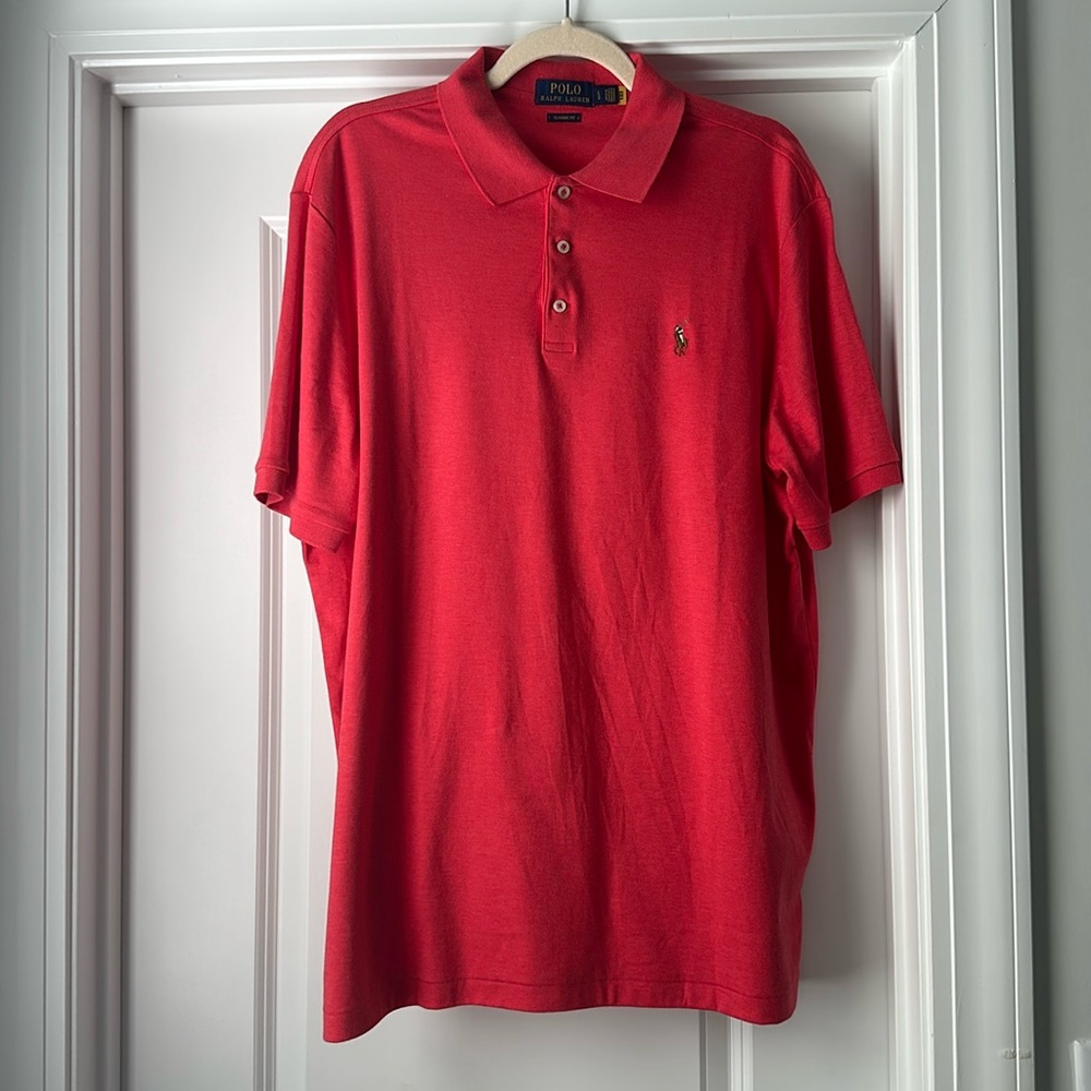 Pink/Red Polo Ralph Lauren - Like New